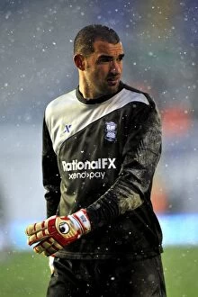 Images Dated 4th February 2012: Boaz Myhill in Action: Birmingham City vs Southampton (Npower Championship, 04-02-2012)