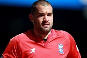 Images Dated 25th March 2012: Boaz Myhill in Action: Birmingham City vs. Cardiff City, Npower Championship (25-03-2012)
