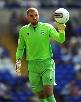 Images Dated 30th July 2011: Boaz Myhill's Debut: Birmingham City vs. Everton (30-07-2011, St. Andrew's)