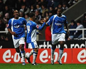 FA Cup Round 3 Replay, 17-01-2007 v Newcastle United, St. James' Park Collection: Bruno N'Gotty's Hat-Trick: Birmingham City's FA Cup Upset over Newcastle United (January 17, 2007)