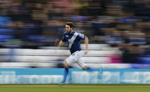 Will Buckley in Action: Birmingham City vs Fulham (Sky Bet Championship, St. Andrews)