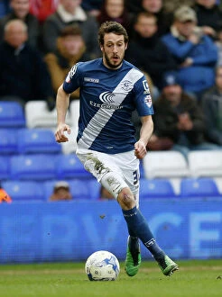 Images Dated 19th March 2016: Will Buckley in Action: Birmingham City vs Fulham, St. Andrews (Sky Bet Championship)