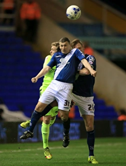 Caddis and Morrison Go Head-to-Head in Intense Aerial Battle during Birmingham City vs Brighton Championship Clash