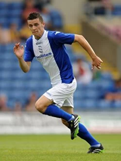 Images Dated 20th July 2013: Callum Reilly in Action: Birmingham City vs. Oxford United - Pre-Season Friendly at Kassam Stadium