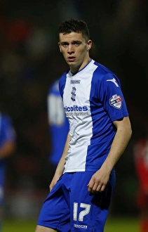 Callum Reilly in Action: Birmingham City vs. AFC Bournemouth (Sky Bet Championship, December 14, 2013)