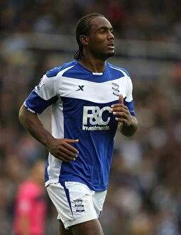 Images Dated 2nd October 2010: Cameron Jerome in Action: Birmingham City vs Everton, Barclays Premier League (2010-10-02), St