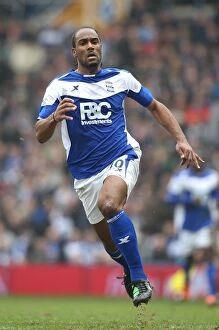 Images Dated 5th March 2011: Cameron Jerome in Action: Birmingham City vs Newcastle United, Barclays Premier League (05-03-2011)