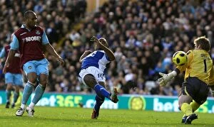 Images Dated 6th November 2010: Cameron Jerome Scores the First Goal: Birmingham City vs. West Ham United (06-11-2010)