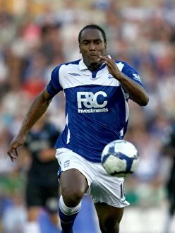 Images Dated 19th August 2009: Cameron Jerome Scores the Opener: Birmingham City vs Portsmouth in Premier League Action