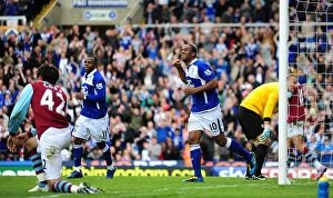 Images Dated 1st May 2010: Cameron Jerome's Own Goal: Birmingham City's Unforgettable Victory Over Burnley (01-05-2010)