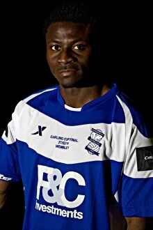 Carling Cup Final Preview: Obafemi Martins of Birmingham City at Photocall