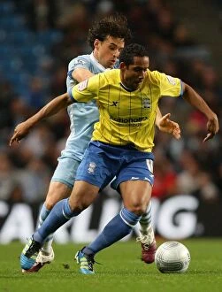 Images Dated 21st September 2011: Carling Cup - Third Round - Manchester City v Birmingham City - Etihad Stadium