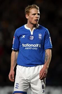 Images Dated 7th December 2011: Chris Burke in Action: Birmingham City vs. Hull City, Npower Championship (December 7, 2011)