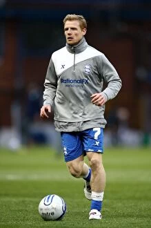 Images Dated 3rd April 2012: Chris Burke in Action: Birmingham City vs. Burnley (Npower Championship, 03-04-2012)