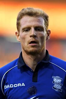 Chris Burke in Action: Birmingham City vs Barnet, Capital One Cup Round 1, St. Andrew's (14-08-2012)