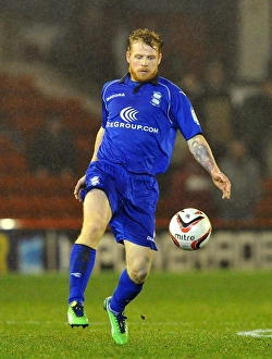 Chris Burke in Action: Birmingham City vs Barnsley, Npower Championship (December 26, 2012) - Oakwell Stadium