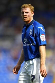 Images Dated 18th August 2012: Chris Burke in Action: Birmingham City vs Charlton Athletic, Npower Championship 2012