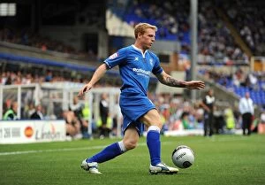 13-08-2011 v Coventry City, St. Andrew's Collection: Chris Burke in Action: Birmingham City vs Coventry City (Npower Championship 2011)