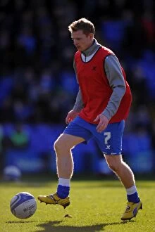 Images Dated 3rd March 2012: Chris Burke in Action: Birmingham City vs Derby County, Championship 2012 (St. Andrew's)