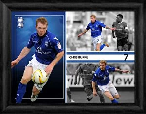 Images Dated 22nd November 2012: Chris Burke Framed Player Profile Print