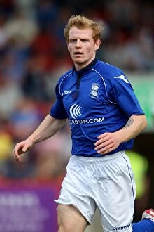 Images Dated 28th July 2012: Chris Burke in Pre-Season Form: Birmingham City vs Cheltenham Town at Whaddon Road