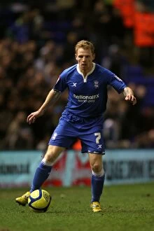 Images Dated 6th March 2012: Chris Burke's Dramatic Performance in FA Cup Replay: Birmingham City vs. Chelsea (07-03-2012)