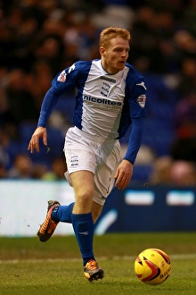 Chris Burke's Unforgettable Performance: Birmingham City vs. Blackpool (Sky Bet Championship Showdown, November 23, 2013)