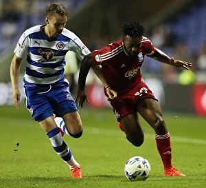 Images Dated 13th September 2016: Chris Gunter vs. Jacques Maghoma: A Battle in the Sky Bet Championship Clash between Reading