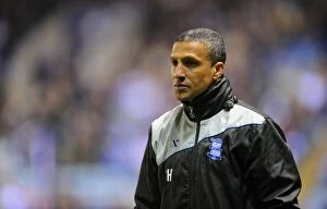 Images Dated 13th March 2012: Chris Hughton at The King Power Stadium: Birmingham City vs. Leicester City (Npower Championship)