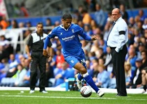 13-08-2011 v Coventry City, St. Andrew's Collection: Chris Hughton vs. Andy Thorn: Curtis Davies in Action as Birmingham City