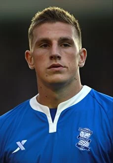 Images Dated 25th August 2011: Chris Wood in Action: Birmingham City vs. Nacional - UEFA Europa League Play-Off Second Leg at St