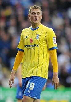 Images Dated 6th November 2011: Chris Wood in Action: Birmingham City vs. Reading (2011)