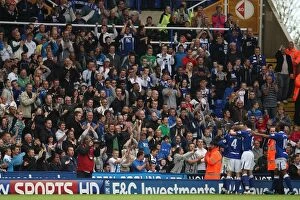 Images Dated 1st May 2010: Christian Benitez Scores Birmingham City's Second Goal Against Burnley in Barclays Premier League
