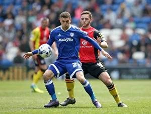 Sky Bet Championship Collection: Sky Bet Championship - Cardiff City v Birmingham City - Cardiff City Stadium