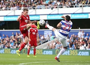 Images Dated 24th September 2016: Clash of Midfield Titans: Luongo vs. Gleeson in Queens Park Rangers vs