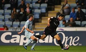 Images Dated 28th August 2012: Clash at Ricoh Arena: Coventry City vs. Birmingham City, Capital One Cup Second Round - Stephens