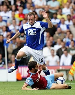 Images Dated 13th September 2009: Clash at St. Andrew's: A Battle Between Cuellar and McFadden (September 13)