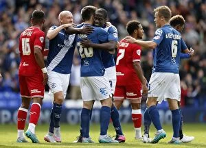 Images Dated 12th September 2015: Clayton Donaldson's Brace: Birmingham City's Triumph over Bristol City in Sky Bet Championship