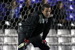 Images Dated 26th October 2011: Colin Doyle: Birmingham City Goalkeeper in Action Against Leeds United at St