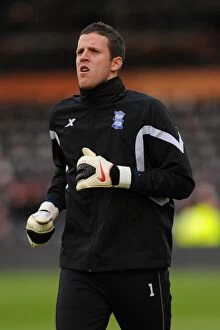 Images Dated 27th November 2010: Colin Doyle's Heroic Save: Birmingham City at Craven Cottage vs Fulham (Premier League, 2010)