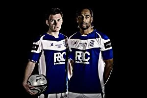 Photocall Collection: Craig Gardner and Cameron Jerome (r) Birmingham City