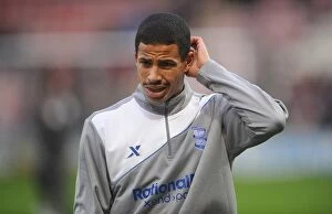 26-11-2011 v Blackpool, Bloomfield Road Collection: Curtis Davies