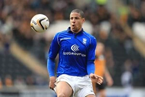 Images Dated 2nd March 2013: Curtis Davies in Action: Birmingham City vs. Hull City, KC Stadium (02-03-2013)