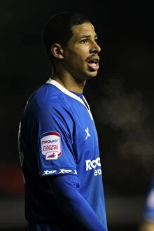 Images Dated 22nd November 2011: Curtis Davies in Action: Birmingham City vs Burnley, Npower Championship (2011)
