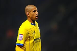 Images Dated 13th March 2012: Curtis Davies: Facing Off at The King Power Stadium - Birmingham City vs