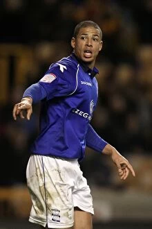 Images Dated 8th December 2012: Curtis Davies vs. Wolverhampton Wonderers: Birmingham City's Defender Faces Off in Championship