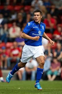 Images Dated 28th July 2012: Darren Ambrose in Action: Birmingham City FC vs Cheltenham Town - Pre-Season Friendly at Whaddon