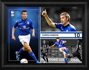 Images Dated 22nd November 2012: Darren Ambrose Framed Player Profile Print