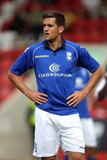 Images Dated 28th July 2012: Darren Carter in Pre-Season Action: Birmingham City vs Cheltenham Town at Whaddon Road