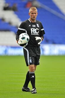 Images Dated 21st August 2010: Dave Watson - Birmingham City Goalkeeping Coach during Birmingham City FC vs Blackburn Rovers
